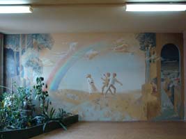 роспись стен школы